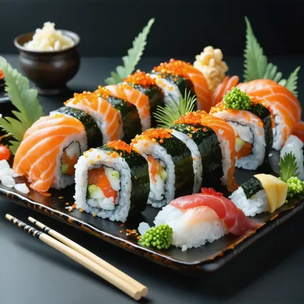 Nori: Sushi’s Seaweed Staple: Nori’s role in sushi and snacks drives global popularity.